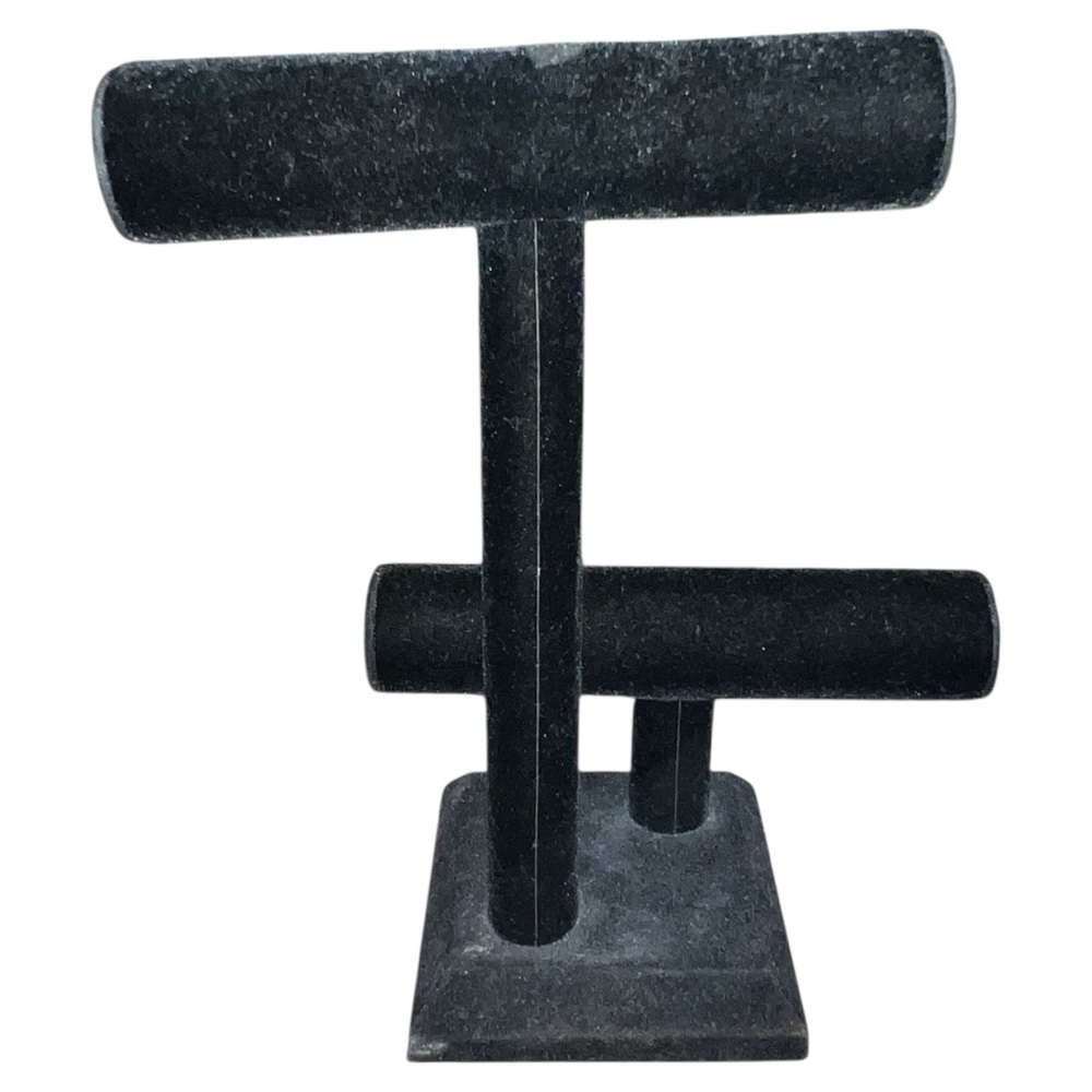 Black velvet Jewelry Stand
